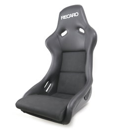 Recaro RC070770885 Siège Baquet Pole Position Cuir Artificiel Noir/Dinamica Noir Pilote & Copilote