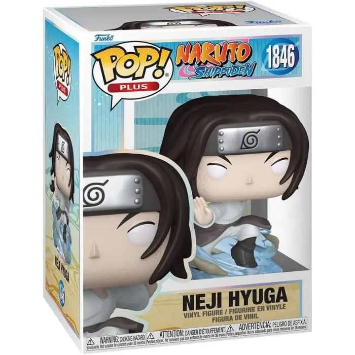 Funko Pop! Naruto Shippuden - Figurine Neji Hyuga, édition Plus brillante - Figurine vinyl de 10 cm avec boîte vitrine Funko Pop! Naruto Shippuden - Figurine Neji Hyuga, édition Plus brillante - Figurine vinyl de 10 cm avec boîte vitrine