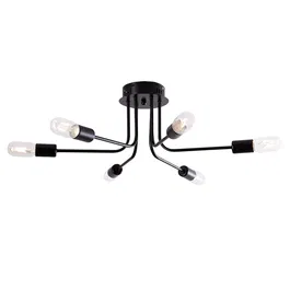 Lampe de Plafond Adrian SKD-P8002-BK Design Moderne