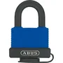 Abus Cadenas 70IB/45 Aqua Safe pour extérieur avec protection anti-corrosion, laiton et anse inox gainée PVC, usage maritime, livré avec 2 clés