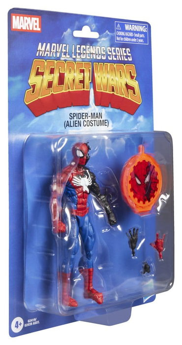 Hasbro Marvel Legends Spider-Man (Alien Costume) Secret Wars Hasbro Marvel Legends Spider-Man (Alien Costume) Secret Wars