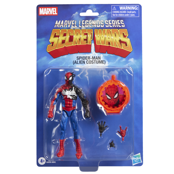 Hasbro Marvel Legends Spider-Man (Alien Costume) Secret Wars Hasbro Marvel Legends Spider-Man (Alien Costume) Secret Wars