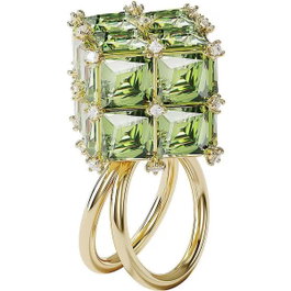 Swarovski Anneau 5610829 Vert en Acier Inoxydable