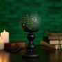 WIDDOP & CO Lampe décorative Ministère de la Magie Harry Potter en verre avec finition verte mat et élégance mystique