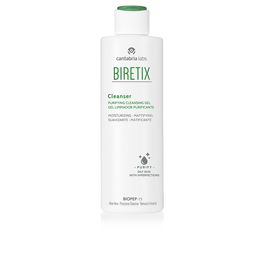 Biretix Gel Nettoyant Purifiant 200 ml pour Peaux Mixtes, Grasses et Acnéiques