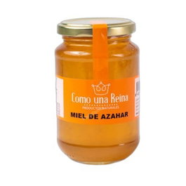 COMO UNA REINA Miel de fleur d'oranger en pot verre 300 g