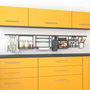 Emuca Porte-rouleau de cuisine Titane, Acier, Gris anthracite