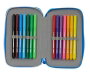 Safta Plumier double poche Real Deportivo De La Coruña 28 pièces - 12,5 x 19,5 x 4 cm - Espagnol