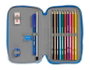 Safta Plumier double poche Real Deportivo De La Coruña 28 pièces - 12,5 x 19,5 x 4 cm - Espagnol