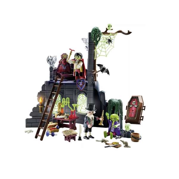 Playmobil 71651 Ruine hantée Promo Pack, 88 pièces