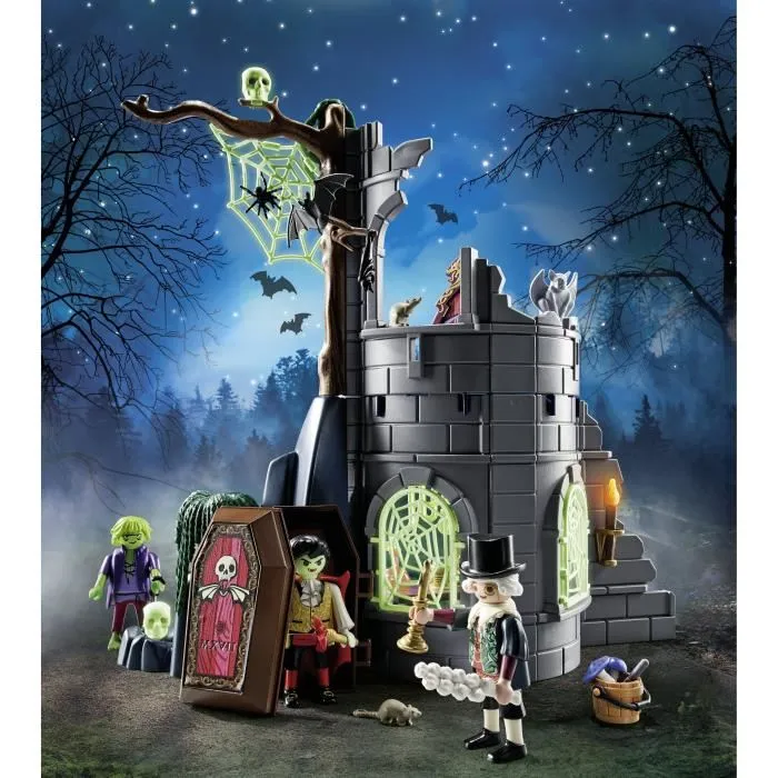 Playmobil 71651 - Ruine hantée Promo Pack, 88 pièces, Jouet de construction pour enfants dès 4 ans