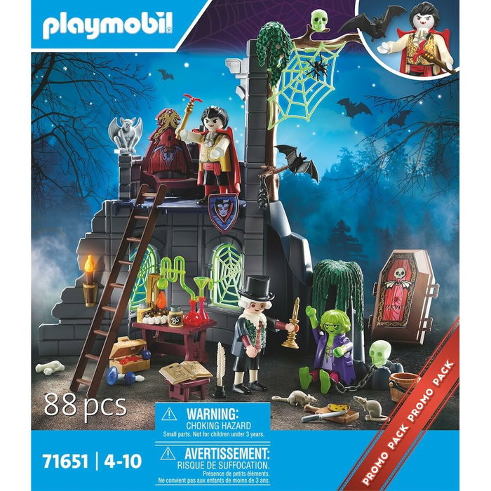 Playmobil 71651 Ruine hantée Promo Pack, 88 pièces