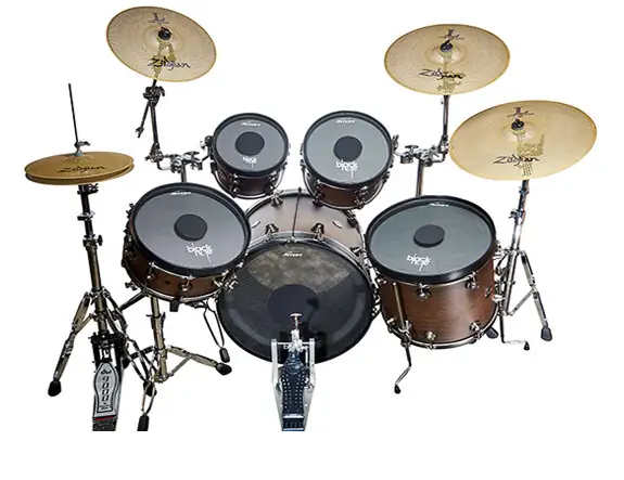 RTOM Set de pads de pratique Black Hole 10"/12"/14"/16"/22"