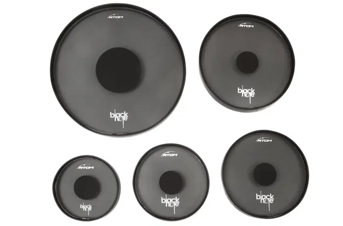 RTOM Set de pads de pratique Black Hole 10"/12"/14"/16"/22"