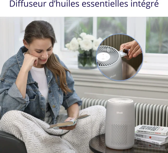 Levoit Core Mini Pro Purificateur d'air Blanc Levoit Core Mini Pro Purificateur d'air Blanc