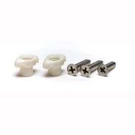 Graphtech TUSQ XL Sleek String Trees avec vis chromées pour guitare