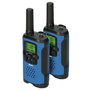 Alecto FR115BW Set de 2 Talkie-walkies pour enfants, bleu/noir