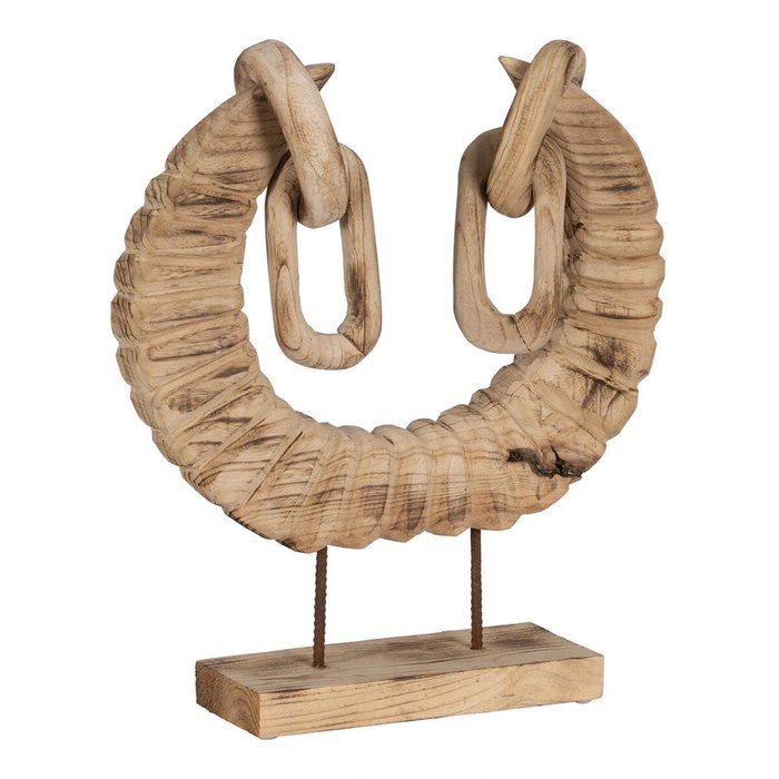 BigBuy Home Figurine Décorative Naturel Cornes 50 x 12 x 42 cm BigBuy Home Figurine Décorative Naturel Cornes 50 x 12 x 42 cm