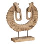 BigBuy Home Figurine Décorative Naturel Cornes 50 x 12 x 42 cm
