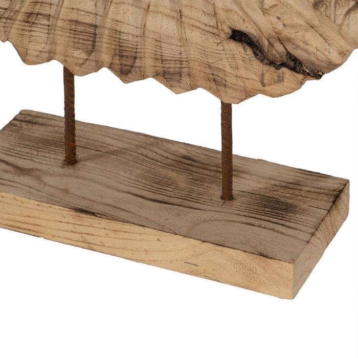 BigBuy Home Figurine Décorative Naturel Cornes 50 x 12 x 42 cm BigBuy Home Figurine Décorative Naturel Cornes 50 x 12 x 42 cm
