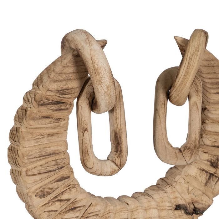 BigBuy Home Figurine Décorative Naturel Cornes 50 x 12 x 42 cm BigBuy Home Figurine Décorative Naturel Cornes 50 x 12 x 42 cm