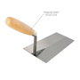 WOLFPACK LINEA PROFESIONAL Truelle Maurer manche bois 341-a/180 mm