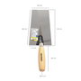 WOLFPACK LINEA PROFESIONAL Truelle Maurer manche bois 341-a/180 mm