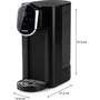 DOMO DO524WK Distributeur d'eau chaude Bouilloire 2600W 2,5L Réglages de température Noir