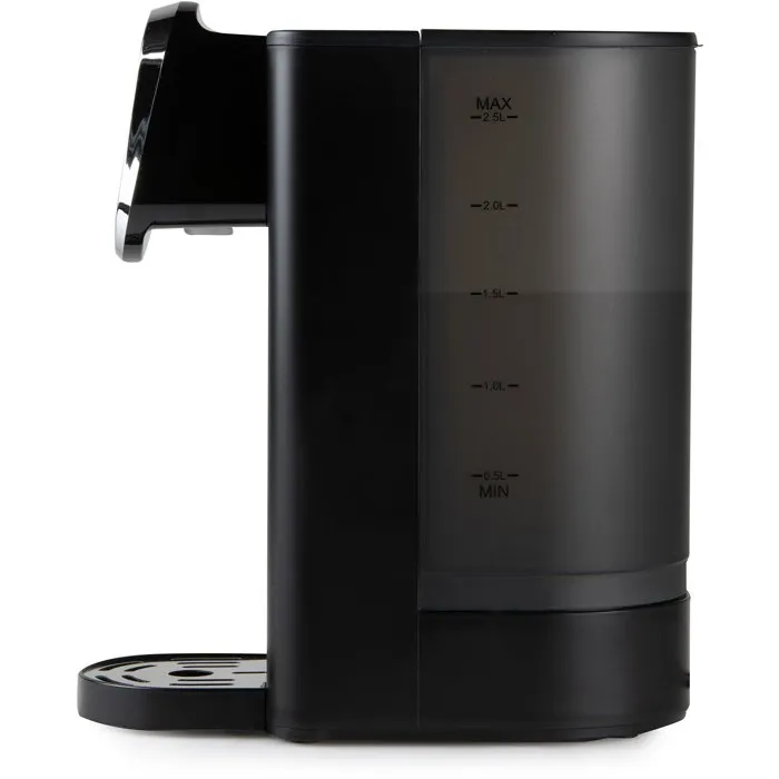 DOMO DO524WK Distributeur d'eau chaude Bouilloire 2600W 2,5L Réglages de température Noir
