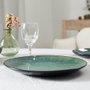 Home Deco Factory Plat plat Elia 27 cm en grès