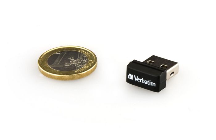 Verbatim Store 'n' Stay Nano, Clé USB 2.0 32 Go, Modèle ultra-fin pour connecteurs serrés