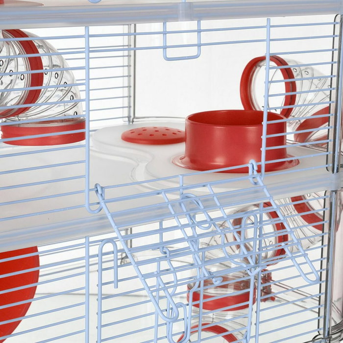 Zolux Cage Rody3 trio 3 étages Grenadine