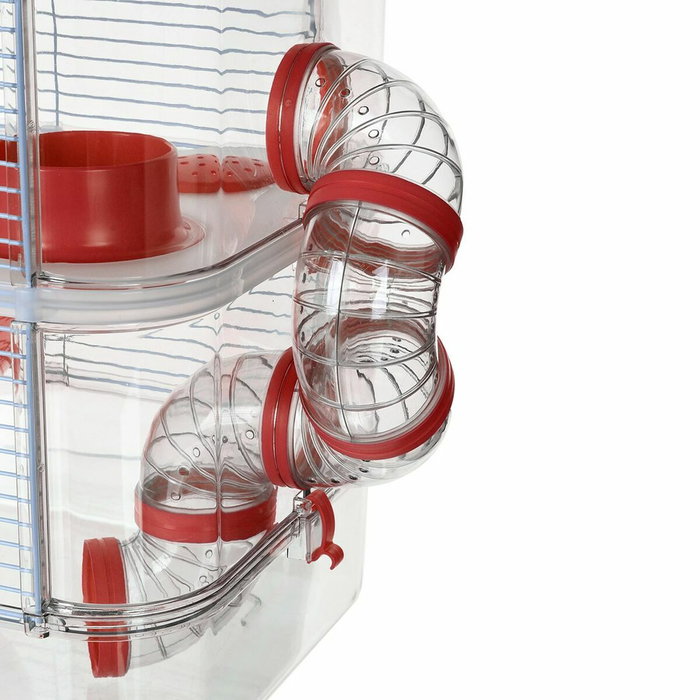 Zolux Cage Rody3 trio 3 étages Grenadine