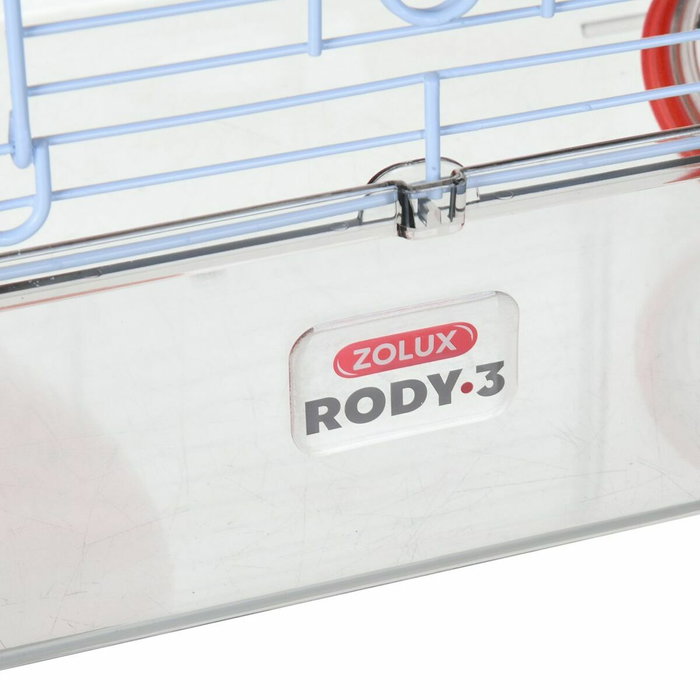 Zolux Cage Rody3 trio 3 étages Grenadine