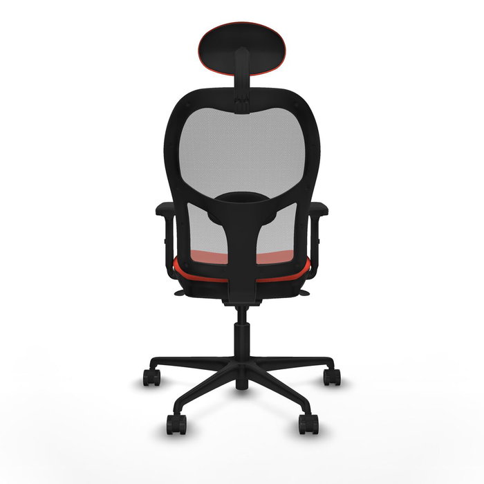 Piqueras y Crespo Chaise de Bureau avec Appui-tête Jorquera 2D036N1 Orange Foncé Piqueras y Crespo Chaise de Bureau avec Appui-tête Jorquera 2D036N1 Orange Foncé