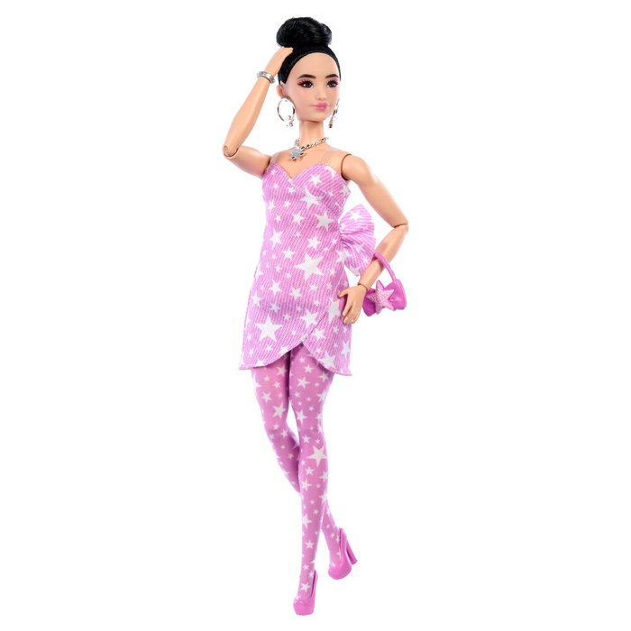 Barbie Deluxe Style Tenue Rose Étoile