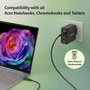 Acer Chargeur Mural GaN 100W ZL.ADTCC.00L Noir