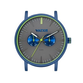 Watxandco WXCA2726 Montre Analogique Bleue