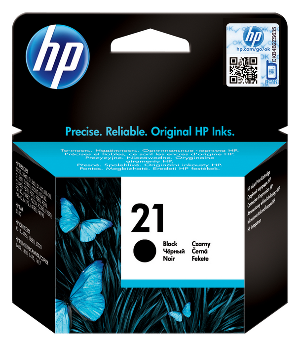 HP 21 Cartouche d'encre noire originale (C9351AE) de 5 ml HP 21 Cartouche d'encre noire originale (C9351AE) de 5 ml
