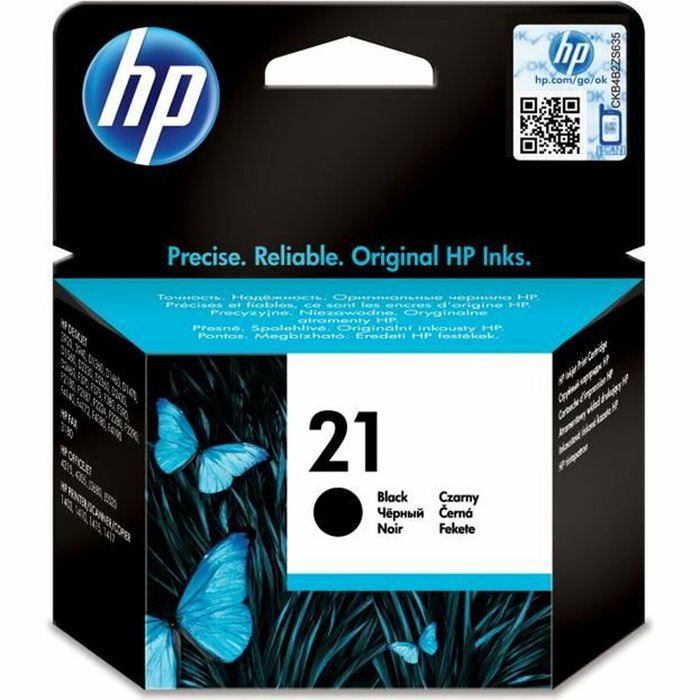 HP 21 Cartouche d'encre noire originale (C9351AE) de 5 ml HP 21 Cartouche d'encre noire originale (C9351AE) de 5 ml