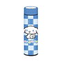 Karactermania - Gourde isotherme réutilisable Cinnamoroll 500 ml en acier inoxidable - Double paroi, écran LED et maintien température 8 heures - 7 x 7 x 22 cm