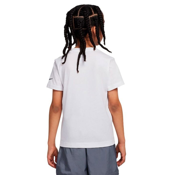 T shirt à manches courtes Enfant Nike Sportswear Swoosh Blanc L T shirt à manches courtes Enfant Nike Sportswear Swoosh Blanc L