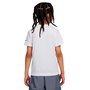 T shirt à manches courtes Enfant Nike Sportswear Swoosh Blanc L