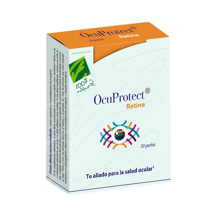 CIEN POR CIEN NATURAL OCUPROTECT retina 30 perles CIEN POR CIEN NATURAL OCUPROTECT retina 30 perles