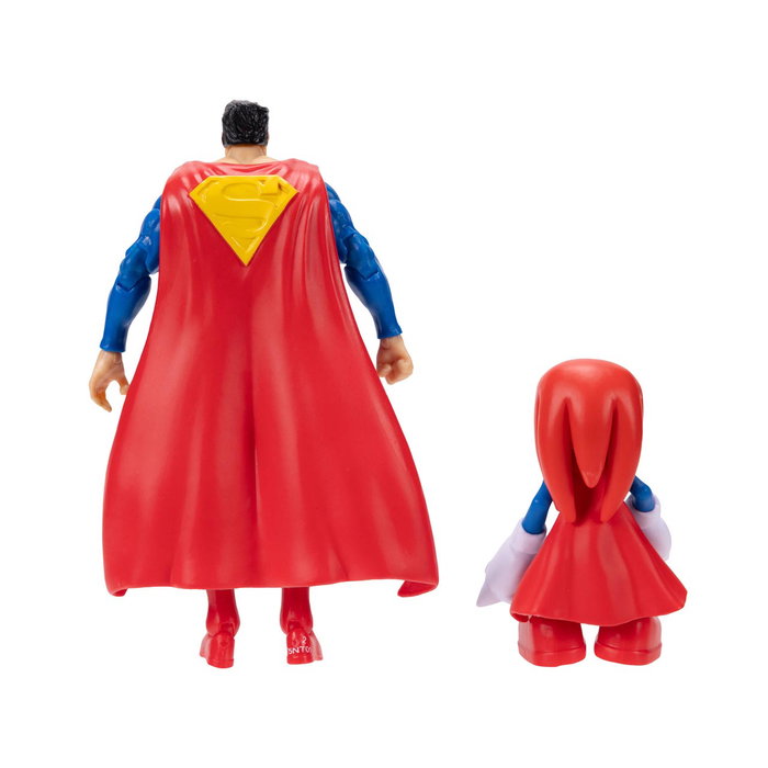 JAKKS PACIFIC Pack Figurines Knuckles et Superman SONIC x DC, Multilingue, +3 Ans JAKKS PACIFIC Pack Figurines Knuckles et Superman SONIC x DC, Multilingue, +3 Ans