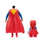 JAKKS PACIFIC Pack Figurines Knuckles et Superman SONIC x DC, Multilingue, +3 Ans