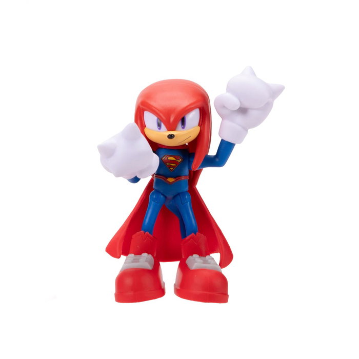 JAKKS PACIFIC Pack Figurines Knuckles et Superman SONIC x DC, Multilingue, +3 Ans JAKKS PACIFIC Pack Figurines Knuckles et Superman SONIC x DC, Multilingue, +3 Ans