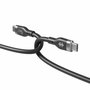 Hyper HyperJuice Câble USB-C vers USB-C Silicone 240W 2m (6ft) Noir - Câble de charge haute puissance PD 3.1 EPR résistant aux nœuds