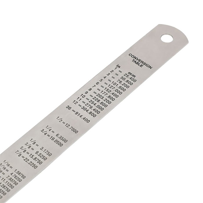 Workpro Règle en acier inoxydable 600 mm métrique-SAE