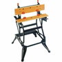 Black + Decker WM550-XJ Établi-étau pliable avec mâchoires en bambou